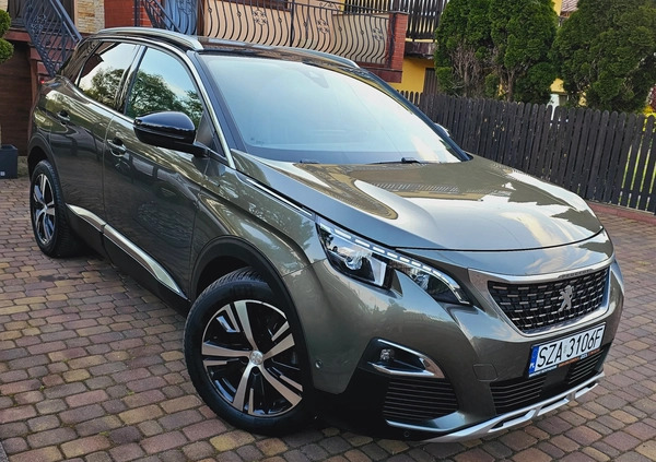 Peugeot 3008 cena 84900 przebieg: 168000, rok produkcji 2018 z Poręba małe 631